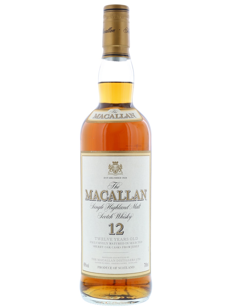 Macallan 12 Year Sherry Oak Cask OB 70cl / 40% Front