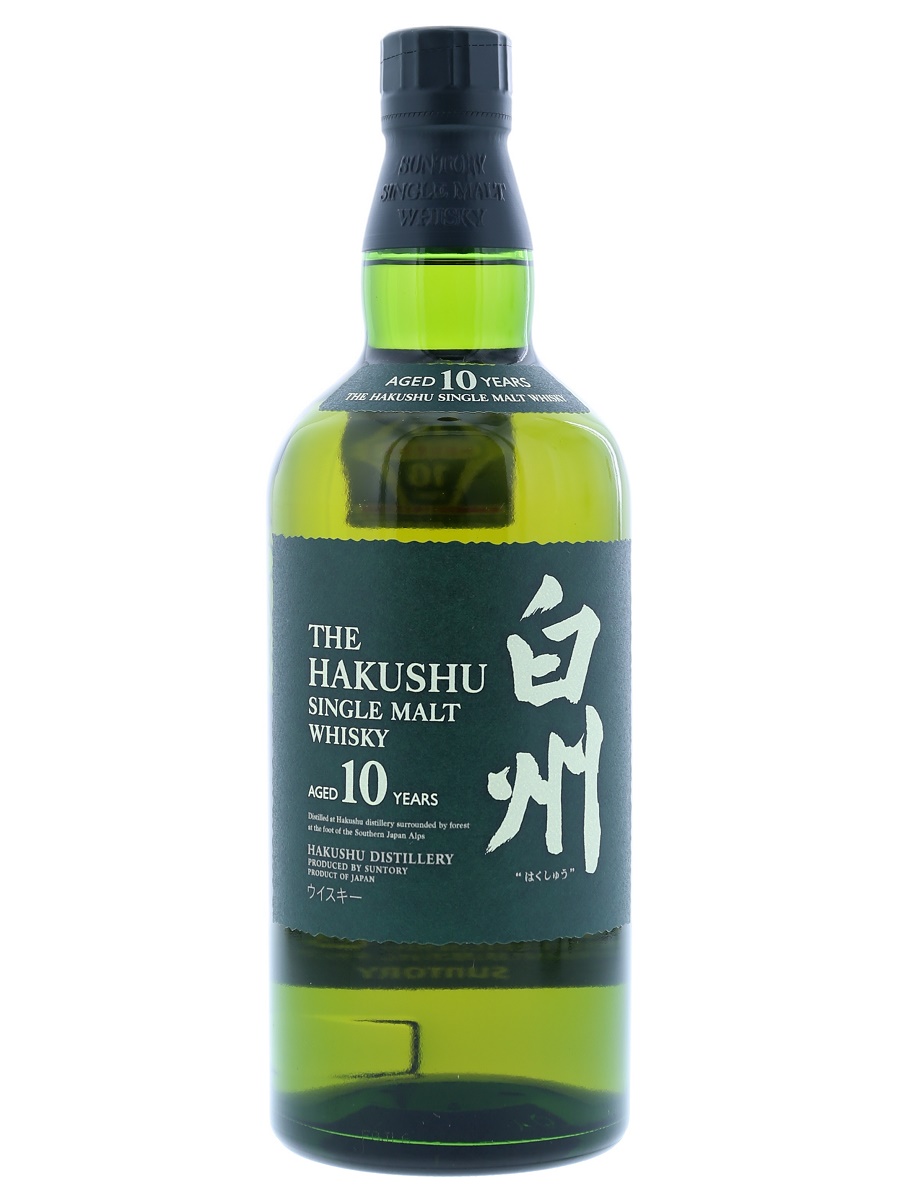 Hakushu 10 Year Single Malt 70cl / 40% Front