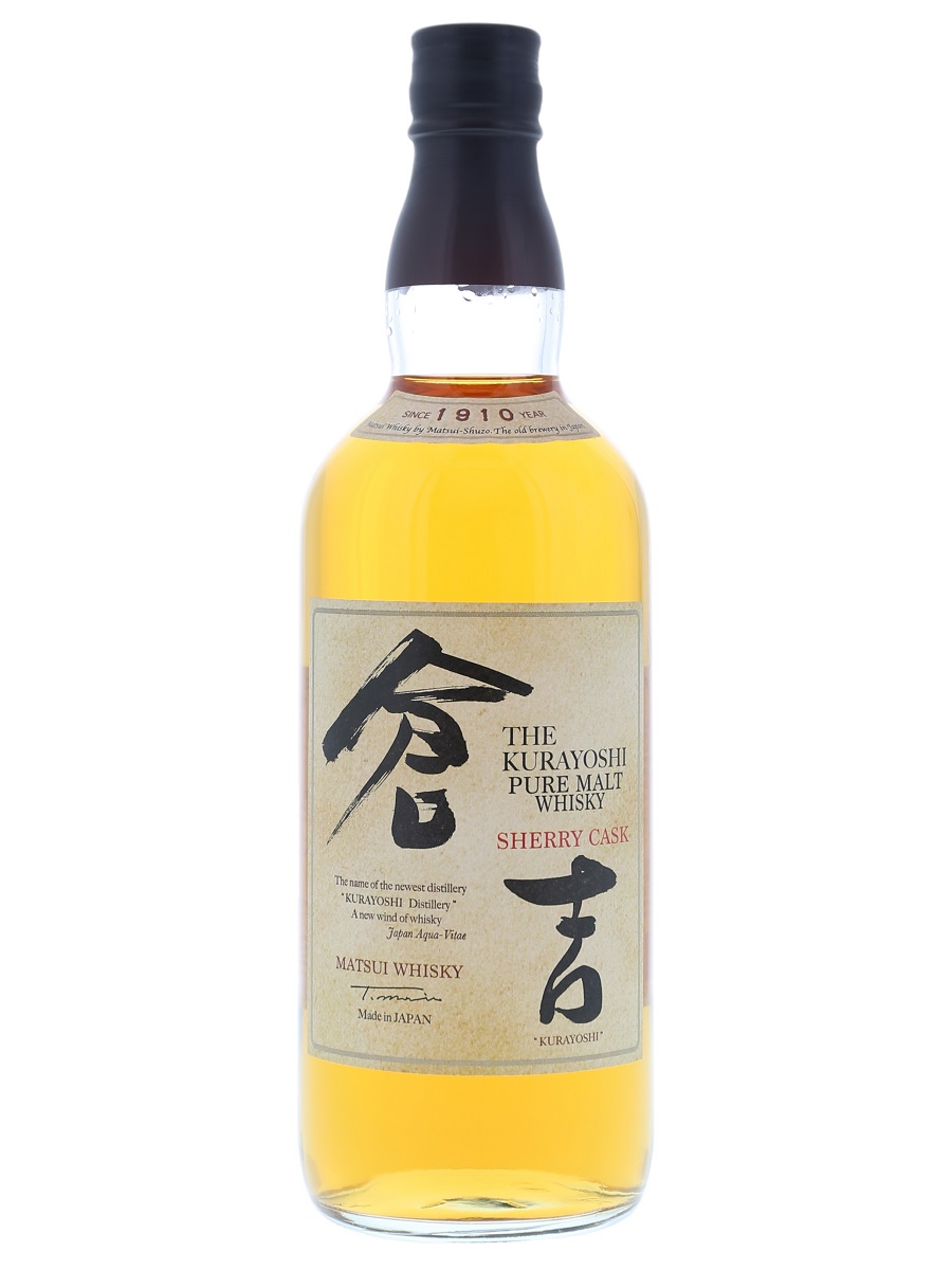 The Kurayoshi Pure Malt Sherry Cask 70 cl /43% Front