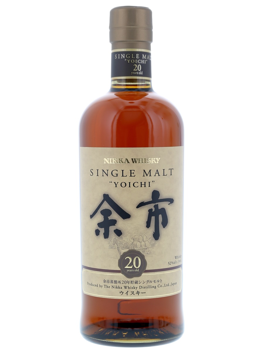 Yoichi 20 Year Single Malt 70cl / 52% Front