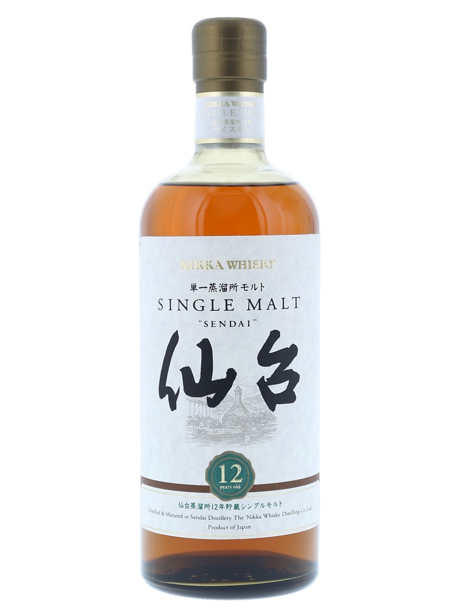 Sendai 12 Year Single Malt (Gift Box) 70 cl / 45% Front