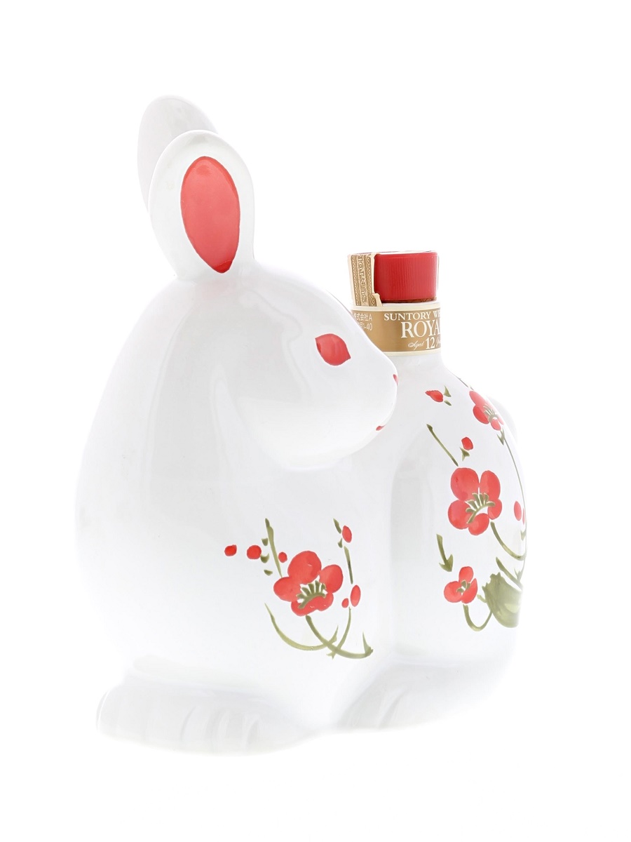 Royal 12 Year Zodiac Ceramic Rabbit 60cl / 43% Side