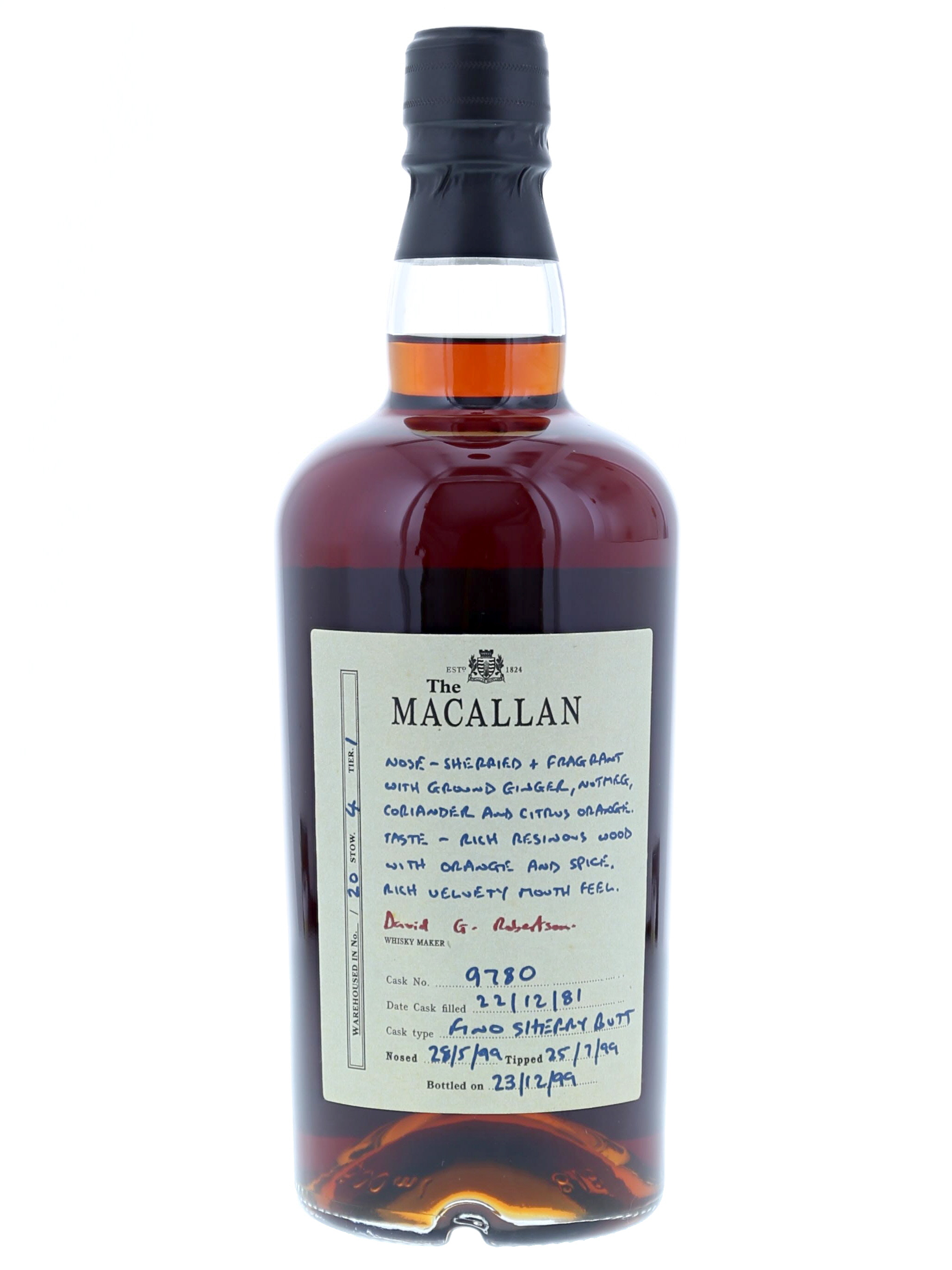 {[da]:Macallan 1981 Exceptional Cask