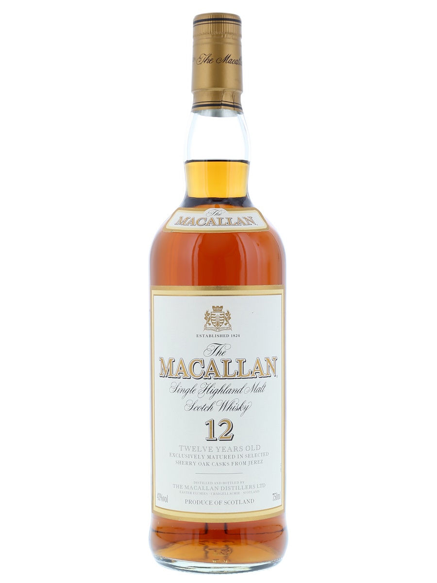 Macallan 12 Year Sherry Oak Cask OB 75cl / 43% Front