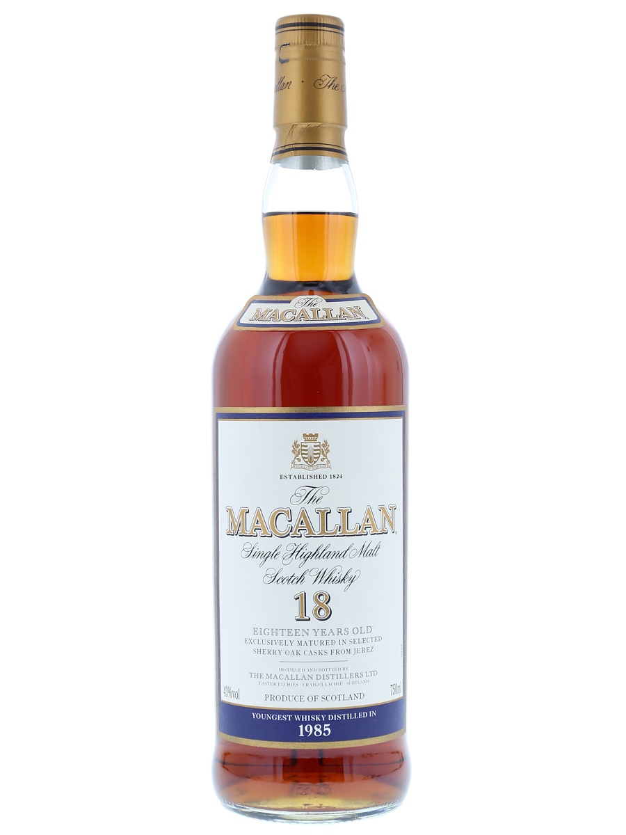 Macallan 18 Year Sherry 1985 75cl / 43% Front