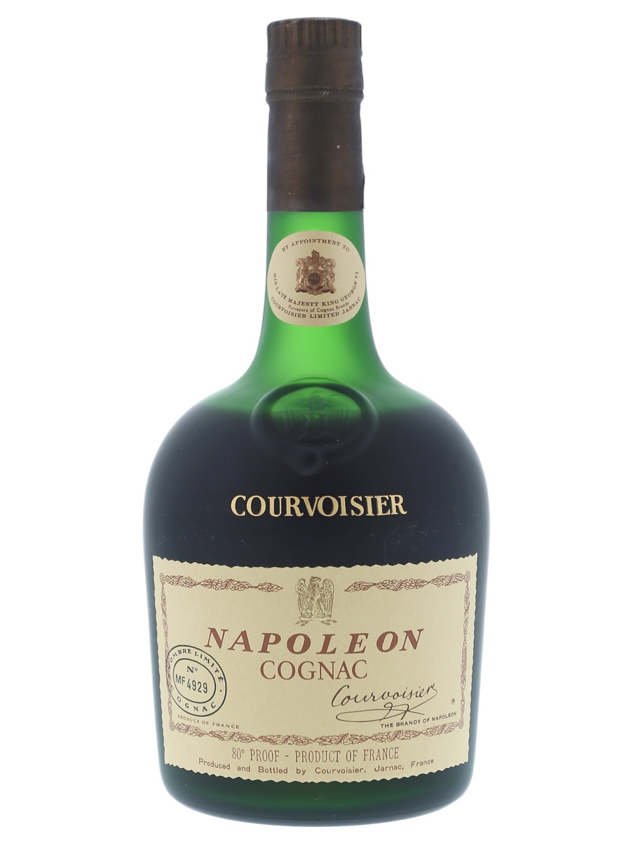 Courvoisier Cognac Napoleon Old Bottle 70cl / 80 Proof Front