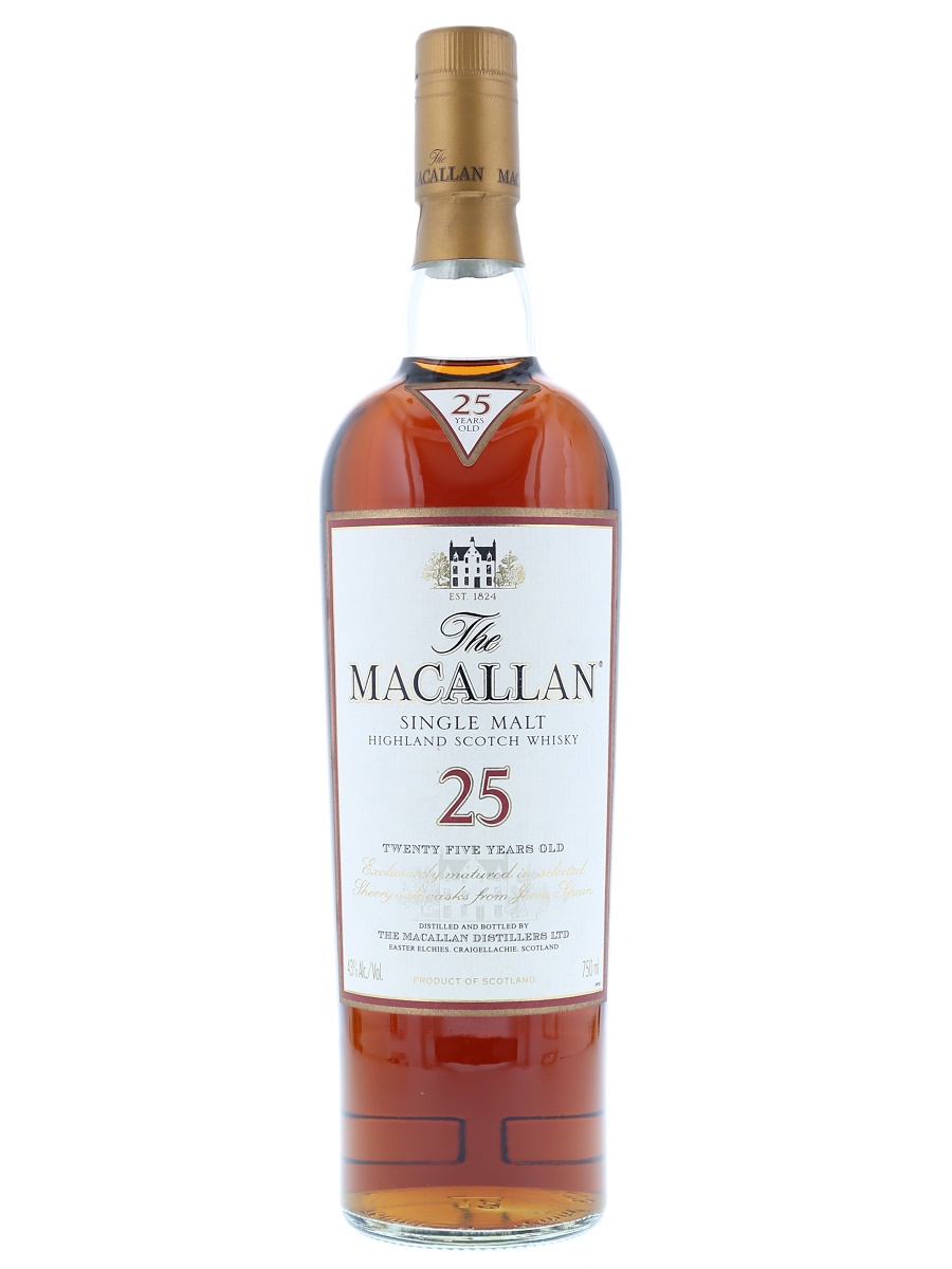 Macallan 25 Year Sherry Oak 70cl / 43% Front