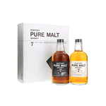 Suntory Pure Malt 7 Years Black Label & White Label 2 Bottles Set Bot. Pre1989 50cl / 43%