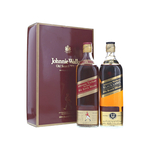 Johnnie Walker Black Label 12 Year & Red Label Bot. Pre1989 (Red 75cl Black 75cl) / 43%