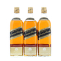 Johnnie Walker Black Label Bot. Pre1989 (3 Bots Set) 76 cl / 43% Front