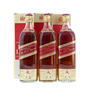 Johnnie Walker Red Label Bot. Pre1989 (3 Bots Set) 75-76 cl / 43% Bot&Box